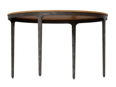 Maceo Dining Table Crate and Barrel Low-poly 3D model