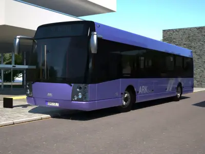 ARK bus 12 Suburban Liner 3D model