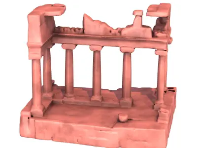 Ancient Ruins 10 3D print model