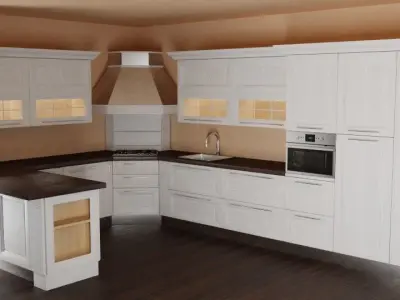 Kitchen ANNA 3D model