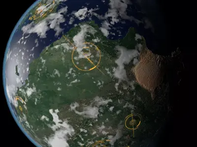 Terran Planet 01 Free 3D model