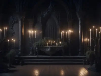 Gothic Themed Image Backdrops Texture