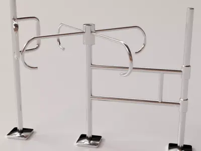 Revolving Gate 3D model