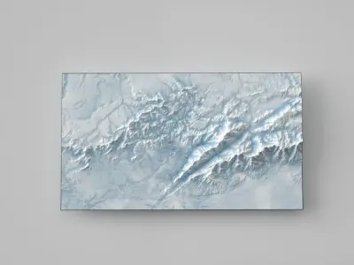 Artic Landscape 3D model