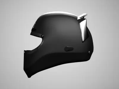 Helmet Full Face 3D model