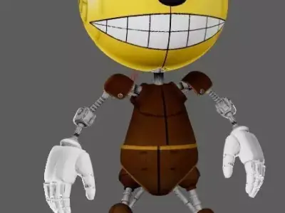 The Electrick State Cozmo Rigid 3D model