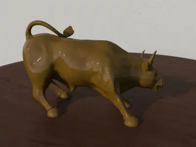 WALL STREET BULL 3D print model