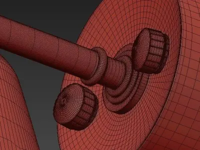 Delightfull Cairo Perforation Copper 3D model