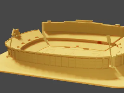 Stadium Campeon del siglo 3D print model