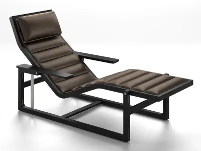 Byron Chaise Lounge 3D model