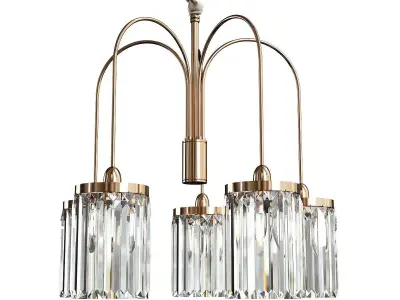 Chandelier Newport Gold m0062713 Low-poly 3D model