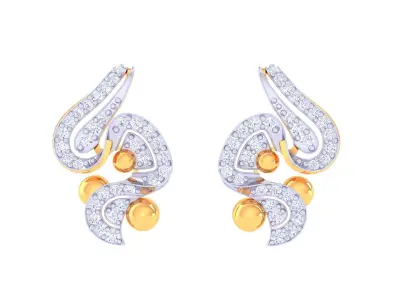 Party-Ready Earrings to Amp Up Your Look 3D print model