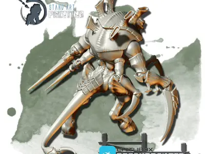 Alien Berserker 3D model