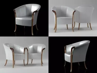 64230 armchair 3D model
