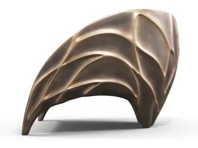 Triton K1400 armchair 3D model