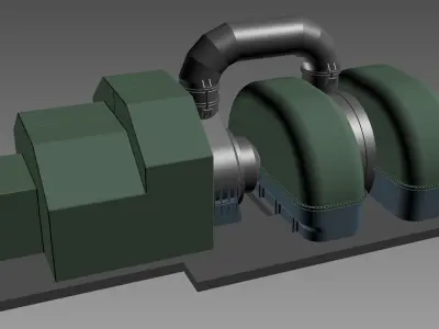  Steam turbine generator 