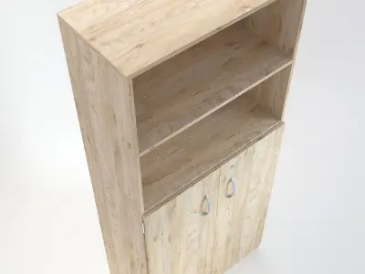 Wooden Cabinet 30 3D model