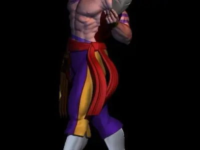 Vega street fighter 3D print model