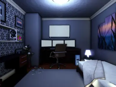 Big House - 3 Floors 3D model