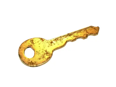 Key V1 004 Low-poly 3D model