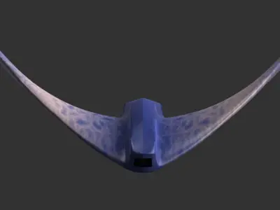 Ray space yacht 3D print model