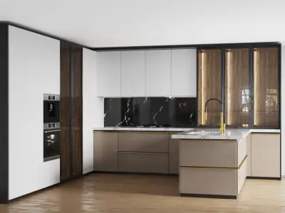 Kitchen 050 3D model