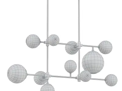 Hilliard Chandelier 3D model