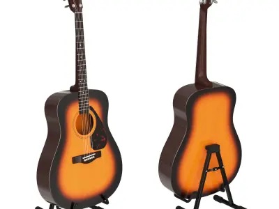 Guitar Yamaha F310 3D model