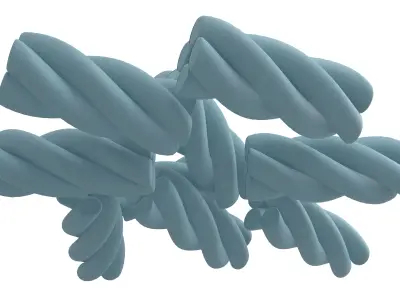 Marshmallows V2 008 Low-poly 3D model