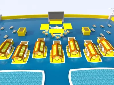 Ferias or vocations 3D model