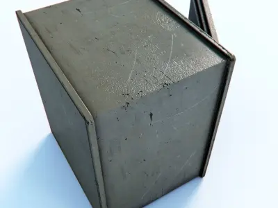 Safe box 3D model