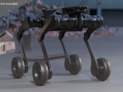  Lynx Terrain Robot Black 