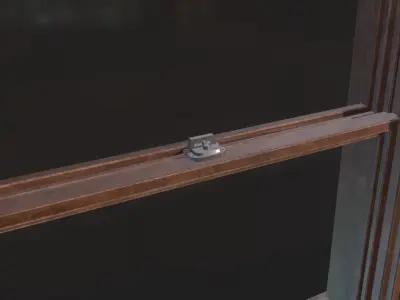 Window Low-poly 3D model