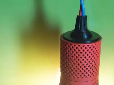 Spirals lampshade 3D print model