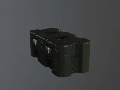 Sci-Fi Asset Low-poly 3D model 3