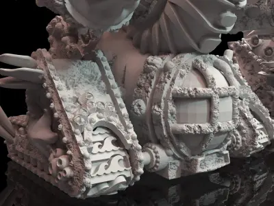 Tide Haunters - Cephaloid Assault Tank 3D print model