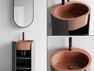 Ceramica Cielo Tiberio Set 1 3D model