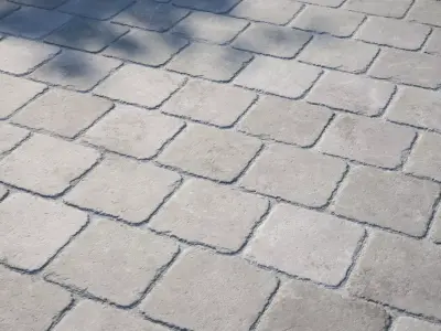 Large cobbles paving texture Texture