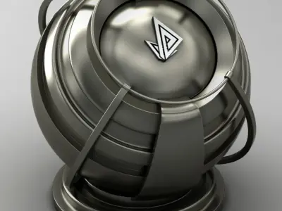 VRAY SHADER---METAL---Holmium Texture