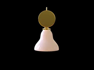 Sconcess wall lamp Low-poly 3D model