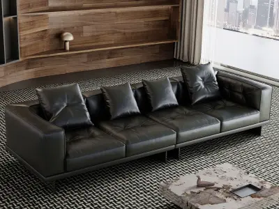 Apartment Interior Scene 3D model