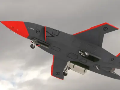  Boeing MQ-28 Ghost Bat Rigged 