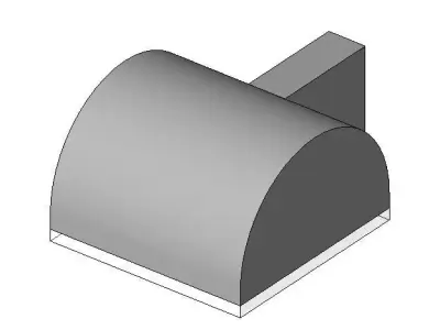 Bloc mural - 02 Free 3D model