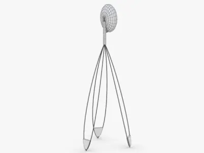 1377 - Table Lamp Low-poly 3D model