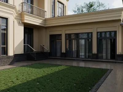 Classic house 3D model