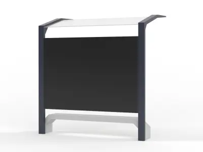 Bus Shelter 3D model