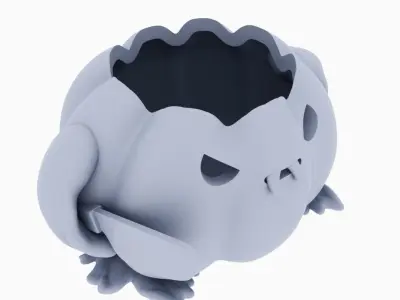 HALLOWEEN SCARY PUMPKIN 3D print model