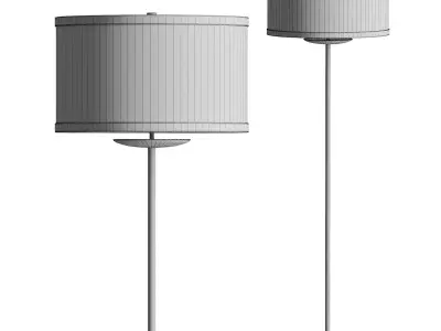 kate spade new york Walker Medium Floor Lamp 3D model