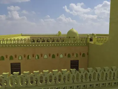 Ibnu tulun Mosque 3D model