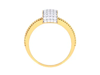  Women Ring MTL 3dm STL OBJ FBX Details 3D print model 75